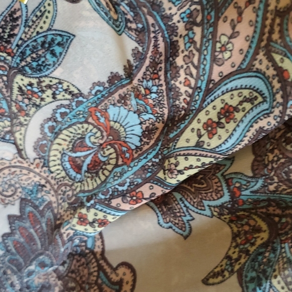 EXPRESS Paisley print layered tank dress - Picture 5 of 5